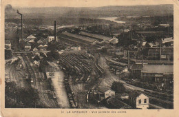 AA+ 95-(71) LE CREUSOT - VUE PARTIELLE DES USINES  - Le Creusot