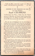 Bidprentje Mechelen - Ceuppens Jozef (1886-1957) - Images Religieuses