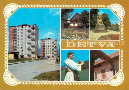 73648963 Detva Cast Noveho Sidliska Ulica Obrancov Mieru Ludova Architektura Par - Slowakije