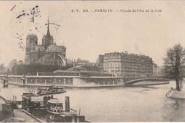 AA+ 101-(75) POINTE DE L'ILE DE LA CITE , PARIS - BATEAUX - Arrondissement: 04