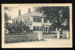 USA - RALPH WALDO EMERSON HOME  CONCORD - Other & Unclassified