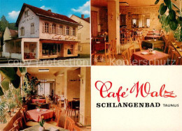 73648812 Schlangenbad Taunus Cafe Walz Gastraum Schlangenbad Taunus - Otros & Sin Clasificación