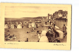 VILLERS SUR MER - La Plage Et La Digue - état - Villers Sur Mer