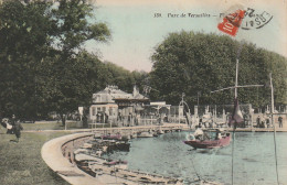 AA+ 105-(78) PARC DE VERSAILLES - FLOTILLE DU CANAL - ANIMATION - CARTE COLORISEE - Versailles (Château)