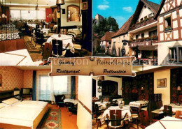 73648720 Pottenstein Oberfranken Gasthof Restaurant Reiterklause Gastraeume Zimm - Pottenstein