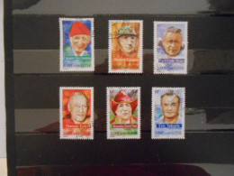 FRANCE YT 3342/3347  PERSONNAGES CELEBRES 2000 - Used Stamps