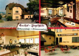 73648710 Ettmannsdorf Gasthof Ziegelhuette Gaststube Festsaal Terrasse Ettmannsd - Schwandorf