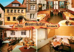 73648700 Kronach Oberfranken Hotel Gasthof Klosterkeller Gastraeume Zimmer Krona - Kronach