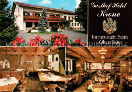 73648684 Immenstadt Allgaeu Gasthof Hotel Krone Gastraeume Immenstadt Allgaeu - Immenstadt