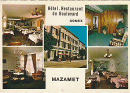 AA+ 108-(81) HOTEL RESTAURANT DU BOULEVARD GOMEZ , MAZAMET - CARTE MULTIVUES - Mazamet