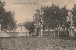 AA+ 109-(82) BRIAL , PRES BRESSOLS - L'EGLISE - ANIMATION - Autres & Non Classés