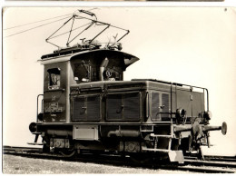 Carte Photo Tracteur Ambimoteur Tem 21 Et Ss - Eisenbahnen