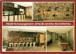 73648628 Schellerhau FDGB Erholungsheim Otto Buchwitz Rezeption Keramikwand Hall - Altenberg