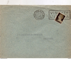 1941  LETTERA CON ANNULLO FIRENZE + TARGHETTA - Storia Postale