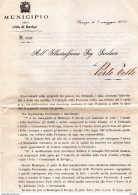 1880 LETTERA ROVIGO - Documents Historiques