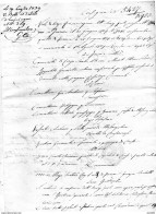 1839  MANOSCRITTI - Manuscritos