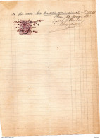 1898  DOCUMENTO COMMERCIALE CON MARCA DA BOLLO - Italie