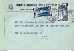 1951  LETTERA CON ANNULLO   BIOGLIO BIELLA - 1946-60: Storia Postale