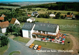 73648503 Burgholz Kirchhain Waldhotel Am Turm Fliegeraufnahme  Burgholz Kirchhai - Kirchhain