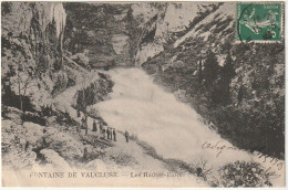 AA+ 112-(84) FONTAINE DE VAUCLUSE - LES HAUTES EAUX -  ANIMATION - Other & Unclassified