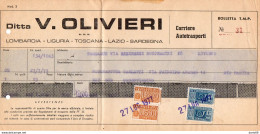 1977 BOLLETTA - Pacchi In Concessione