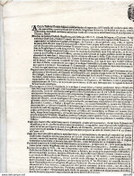 1689  MANIFESTO - Documents Historiques