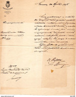 LETTERA  PREFETTURA DI  GENOVA - Manuscritos