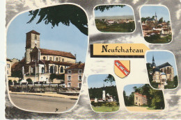 AA+ 116-(88) NEUFCHATEAU  - CARTE MULTIVUES : EGLISES SAINT CHRISTOPHE , SAINT NICOLAS  , DOMREMY - Neufchateau