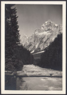 Dolomiti - Dettaglio Catena Montuosa - Ponte Sul Fiume 1950 Foto Vintage - Places