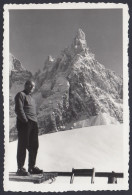 Picco Di Una Montagna Da Identificare, 1950 Fotografia Vintage, Old Photo - Places