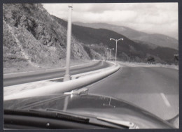 Caracas, Venezuela, Strada Vista Da Auto In Viaggio, 1958 Fotografia Vintage - Places