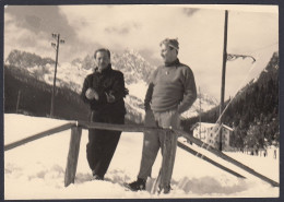 Italia 1956, Madonna Di Campiglio, Scorcio Caratteristico, Foto Epoca - Places