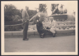 Danimarca 1965, Copenhagen, Fontana Di Gefion, Foto Epoca, Vintage Photo - Orte