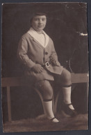 Bambino Vestito Elegante, Moda, Fashion, 1921 Fotografia Vintage, Old Photo - Orte