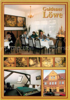 73648349 Luebben Spreewald Speiserestaurant Goldener Loewe Gaststube Zimmer Deta - Lübben (Spreewald)