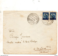 1947 LETTERA CON ANNULLO NAPOLI - 1946-60: Storia Postale