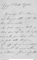 LETTERA   GENOVA - Manuscritos