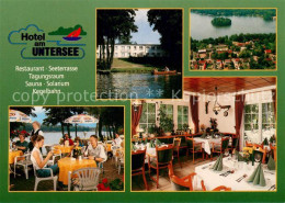 73648339 Bantikow Hotel Am Untersee Restaurant Seeterrasse Fliegeraufnahme Banti - Other & Unclassified