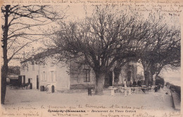 AA+ 119-(91) COUDRAY MONCEAUX - RESTAURANT DU VIEUX GARCON - ANIMATION - TERRASSE - Autres & Non Classés