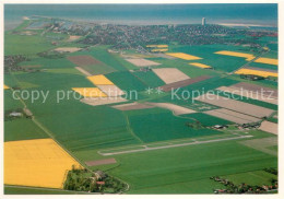 73648294 Buesum Nordseebad Flugplatz Heide Fliegeraufnahme Buesum Nordseebad - Büsum