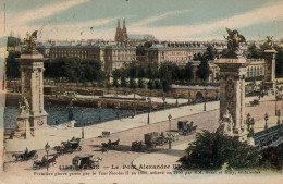 CPA 75 PARIS Le Pont Alexandre III - Puentes