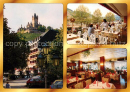 73648140 Cochem Mosel Hotel Restaurant Mueller Terrasse Reichsburg Cochem Mosel - Cochem