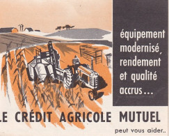 AA+ 127- MINI CALENDRIER CREDIT AGRICOLE MUTUEL DE LOT ET GARONNE , BD CARNOT AGEN ( 1959 ) - Tamaño Pequeño : 1941-60