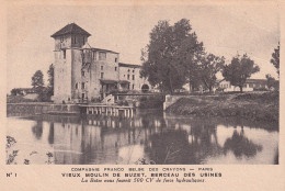 AA+ 127-(47) VIEUX MOULIN DE BUZET - COMPAGNIE FRANCO BELGE DES CRAYONS , PARIS (75) - Werbepostkarten