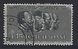 Italy 1959  100 Jahrestag Des Einigungskrieges  (o) Mi.1044 - 1946-60: Usados