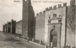 VITERBO - PORTA DELLA VERITA E CINTA DELLE MURA - F.P. - Viterbo