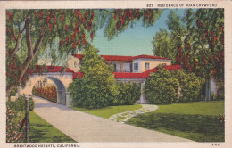 AA+ 130- BRENTWOOD HEIGHTS , CALIFORNIA - RESIDENCE OF JOAN CRAWFORD - Los Angeles