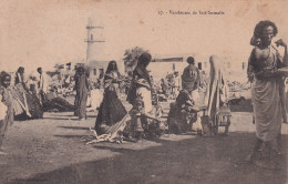 AA+ 131- VENDEUSES DE LAIT SOMALIS - OBLITERATION DJIBOUTI 1913 - Dschibuti