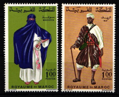 Marokko 597-598 Postfrisch #KX267 - Morocco (1956-...)