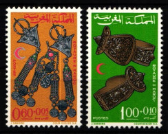 Marokko 586-587 Postfrisch #KX266 - Morocco (1956-...)